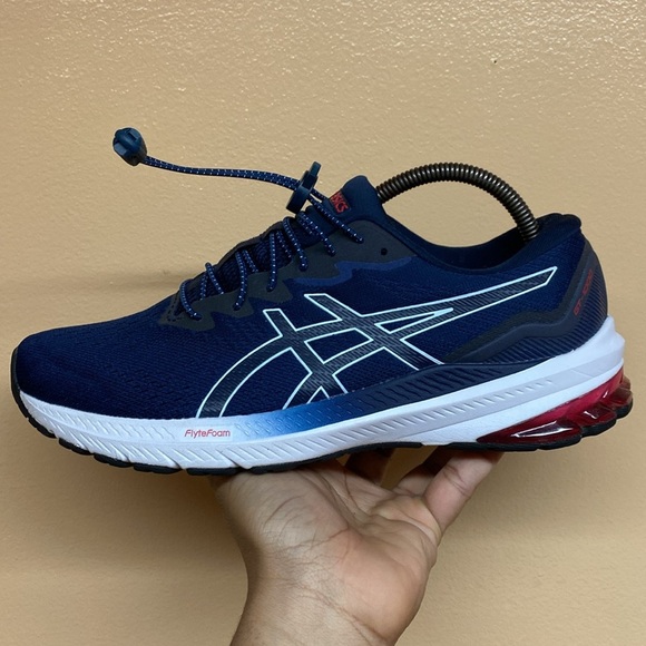 ASICS GT-1000 11 Running Sneakers “Navy Red White” - Picture 10 of 17